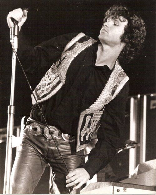 Morrison on stage